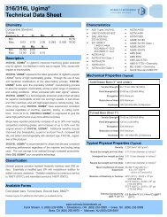 316/316L Ugima - Schmolz + Bickenbach