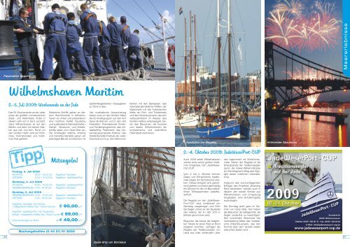 Maritime Meile - Wilhelmshaven Touristik und Freizeit GmbH