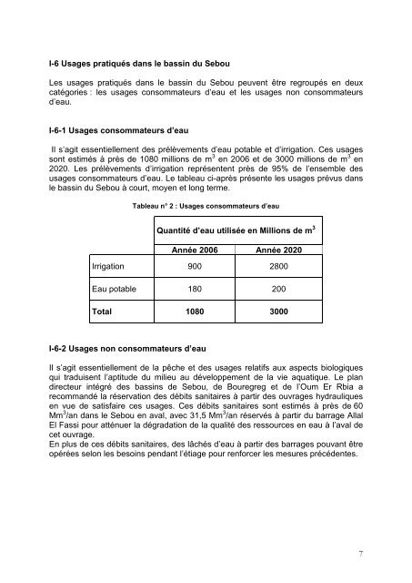 Rapport - DÃ©partement de l'environnement