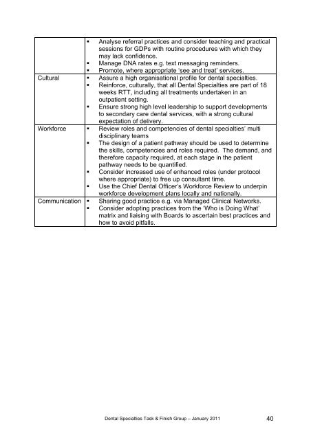 Delivering the 18 Weeks Referral to Treatment Standard Output Report