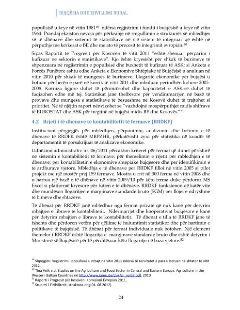 AGRICULTURE AND RURAL DEVELOPMENT - Ministria e Integrimit