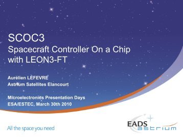 SCOC3 - Microelectronics - ESA