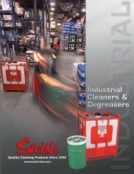 Industrial Cleaners & Degreasers - Swish Maintenance Limited