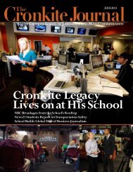 The Walter Cronkite School of Journalism and Mass Communication ...