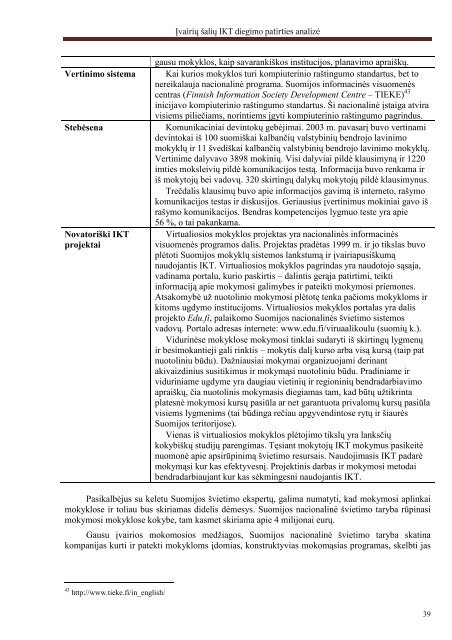 A T A S K A I T A - Å vietimo informaciniÅ³ technologijÅ³ centras ...