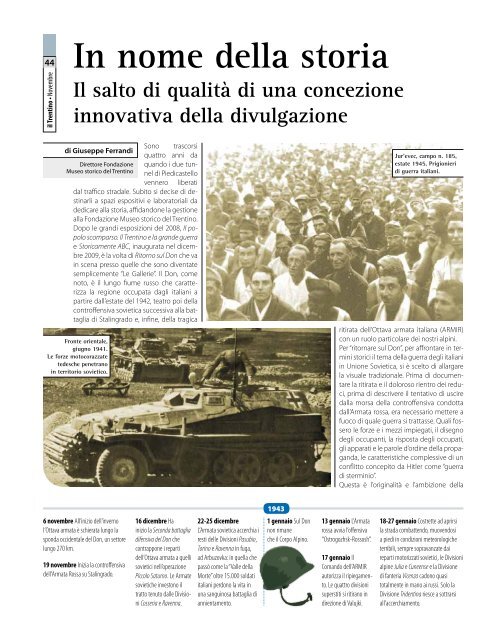 Numero 313 - Ufficio Stampa - Provincia autonoma di Trento