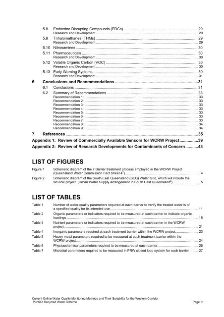 Current online water quality monitoring methods and their suitability ...