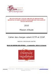 2010 Mission d'étude Cahier des charges valant CCTP et ... - Accueil