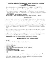 How to insert page numbers into a Microsoft Word '97-2003