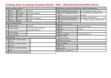 Uređenje plaža na području Karpinjan-Mareda - Plaže ... - Novigrad