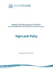 SAMF - High-Level Policy - Department of Treasury