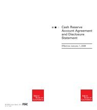 Cash Reserve 01141-1 - Union Bank