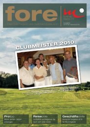 CLUBMEISTER 2010 - Golfclub Mudau eV