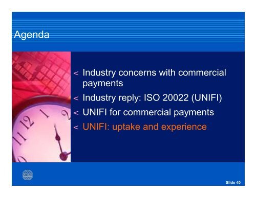 Improved Reliability of Retail & Commercial Payments Information