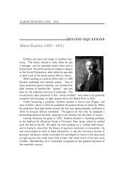 Albert Einstein (1879 - 1955) - HMC Physics