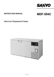 Ultra-Low Temperature Freezer - Medical