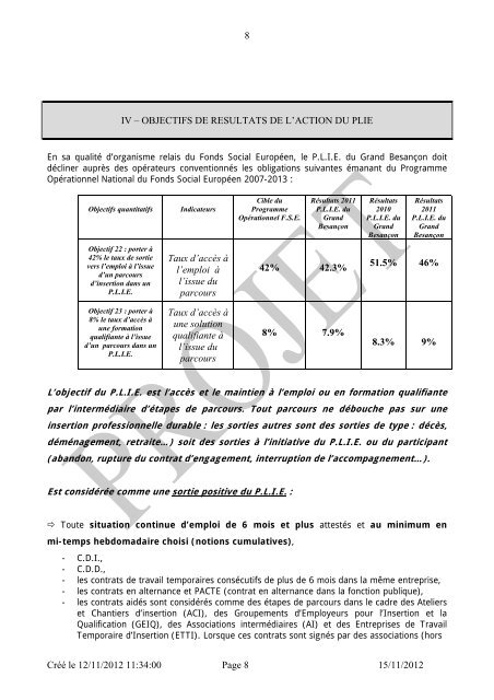 cahier des charges - Grand BesanÃ§on