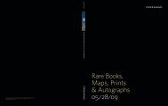 Rare Books, Maps, Prints & Autographs 05/28/09 - Freeman's ...
