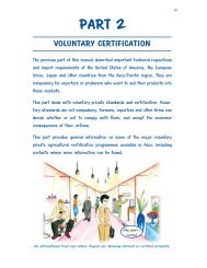 Information on voluntary Certification - Foodcert India