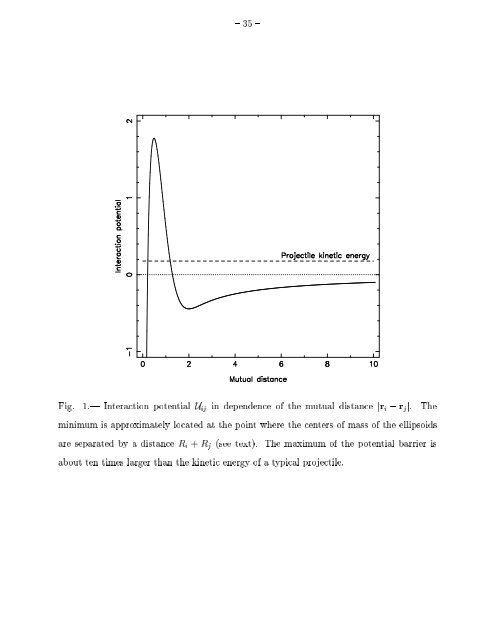 Interacting ellipsoids: a minimal model for the dynamics of rubble ...