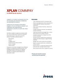 XPLAN CommPay Factsheet - IRESS New Zealand