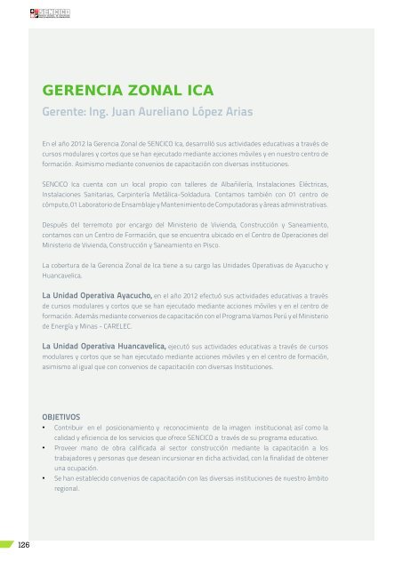 Gerencias Zonales - Sencico