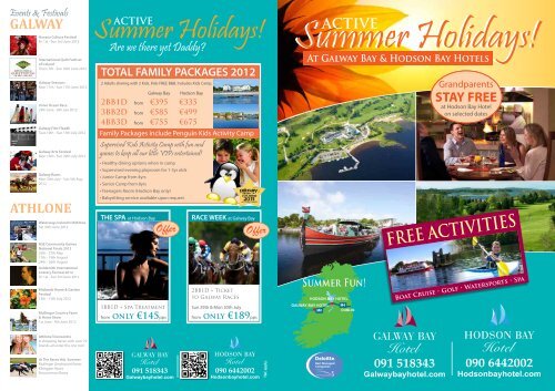 Summer Holidays! - Hodson Bay Hotel