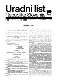 Republike Slovenije - ZAPS