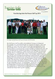 2012 turnierinfo.indd - Golfen im Schwarzwald auf 18-Loch Platz