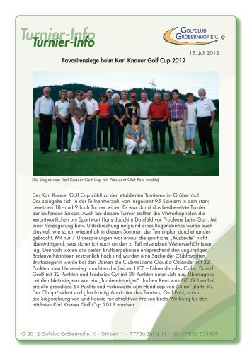 2012 turnierinfo.indd - Golfen im Schwarzwald auf 18-Loch Platz