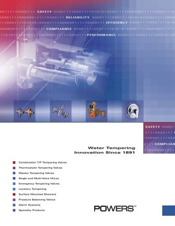 Water Tempering Innovation Since 1891 - Watts Water Technologies ...