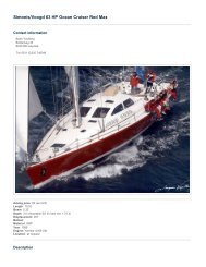 Simonis/Voogd 63 HP Ocean Cruiser Red Max - Salona Yachts