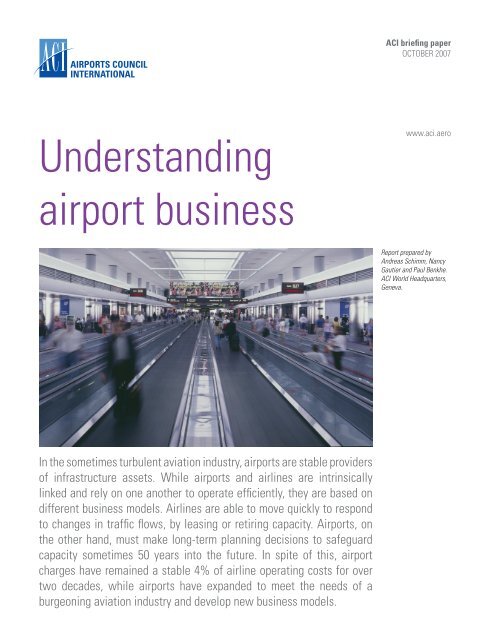 Understanding airport business - Airports Council International