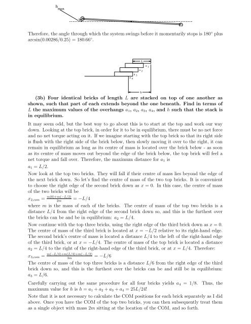PY1052 Problem Set 8 â Autumn 2004 Solutions
