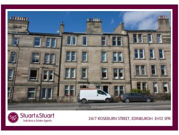 24/7 ROSEBURN STREET, EDINBURGH EH12 5PR - Stuart & Stuart