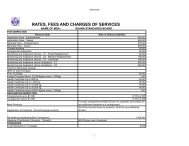 2010 rates fees and charges IT 2.xlsx - Ghana Standards Authority