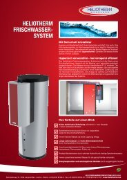 Frischwassersystem - Heliotherm WÃ¤rmepumpentechnik Ges.m.b.H