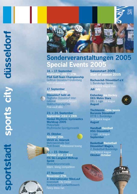 Saisonstart 2005 Start of season 2005 - Golf am Niederrhein