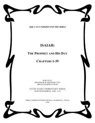 The Prophet and His Day: Isaiah 1-39 - Free Bible Commentary