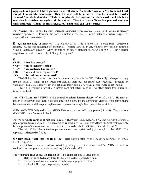 The Prophet and His Day: Isaiah 1-39 - Free Bible Commentary