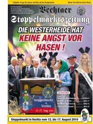 stoppelmarkt in vechta - Vechtaer Stoppelmarktszeitung