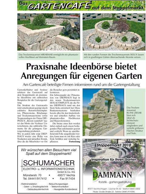 stoppelmarkt in vechta - Vechtaer Stoppelmarktszeitung