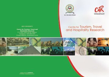 Centre for Tourism, Travel and Hospitality Research - Moi University