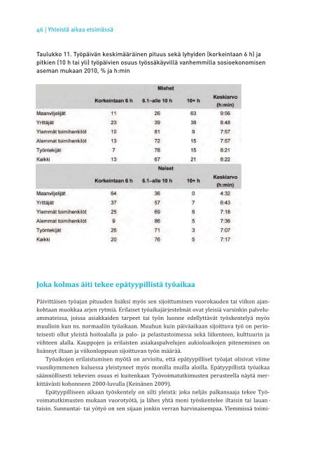 YhteistÃ¤ aikaa etsimÃ¤ssÃ¤. Lapsiperheiden ajankÃ¤yttÃ¶ ... - VÃ¤estÃ¶liitto