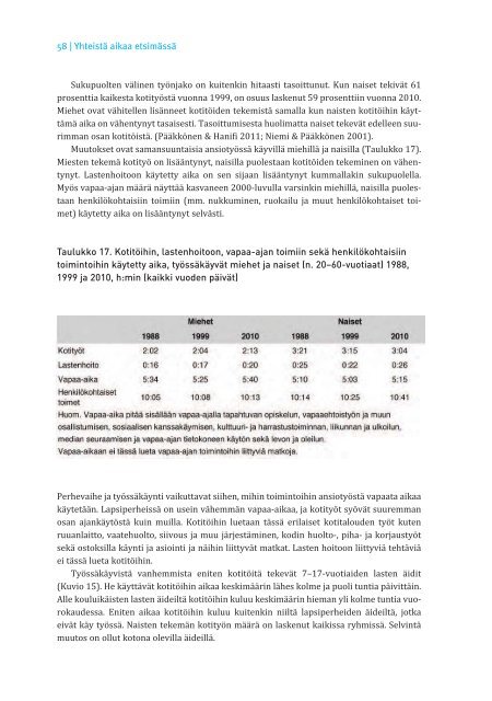 YhteistÃ¤ aikaa etsimÃ¤ssÃ¤. Lapsiperheiden ajankÃ¤yttÃ¶ ... - VÃ¤estÃ¶liitto