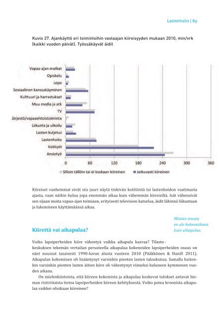 YhteistÃ¤ aikaa etsimÃ¤ssÃ¤. Lapsiperheiden ajankÃ¤yttÃ¶ ... - VÃ¤estÃ¶liitto