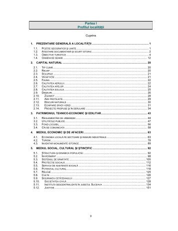 Profil Municipiul Suceava - PrimÄria Municipiului Suceava