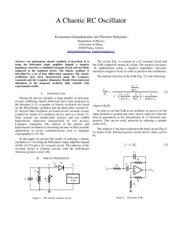 A Chaotic RC Oscillator