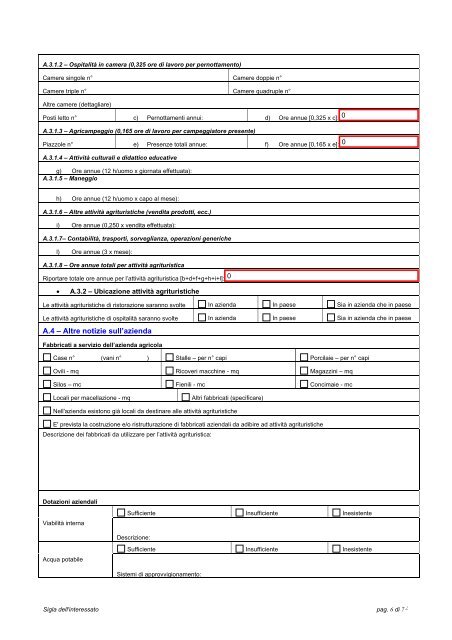 Spazio per la vidimazione da parte del SUAP - Sardegna SUAP