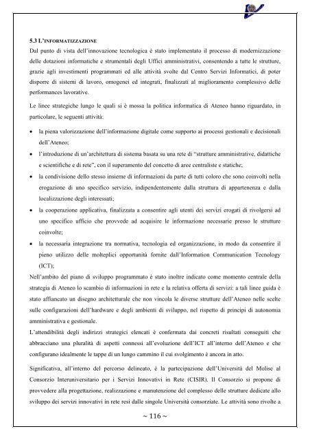 Rapporto Nucleo di Valutazione 2006-2007 - UniversitÃ  degli Studi ...